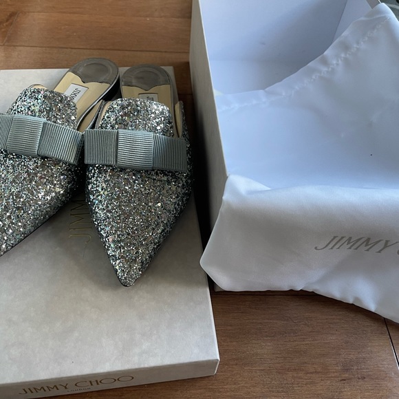 Jimmy Choo galaxy flat 35 size - Picture 8 of 8